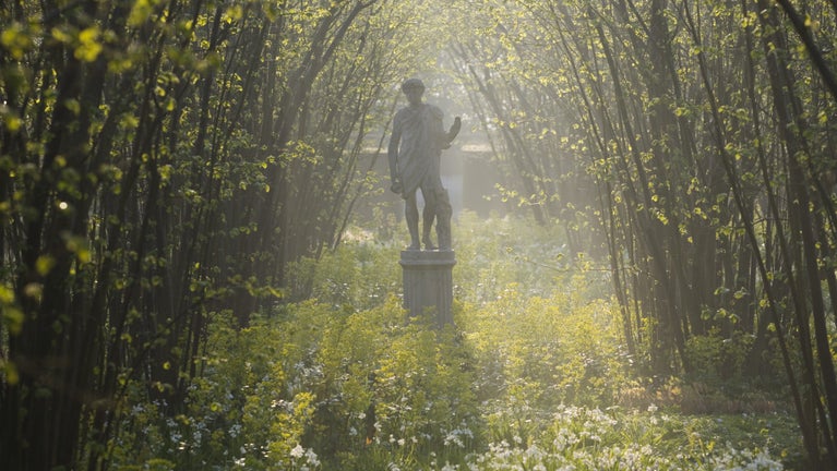 The Nuttery at Sissinghurst in Spring
